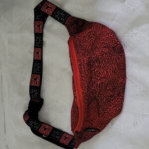 Black Jack  Fanny Pack Red and Black